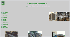 Desktop Screenshot of casinghini-energia.it