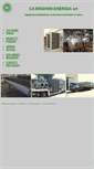 Mobile Screenshot of casinghini-energia.it